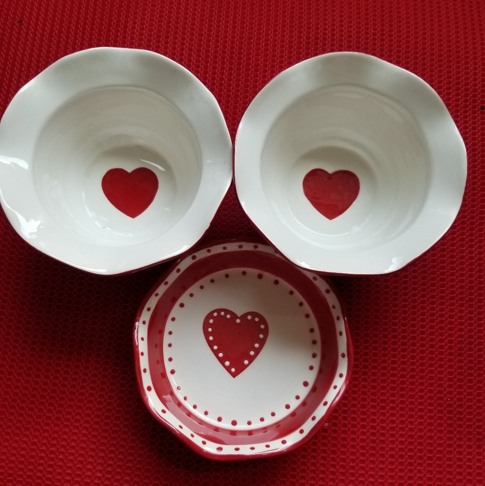 "Heart" Serving Pieces